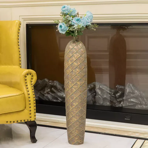 Florero, jarrones de mesa y plantas artificiales, soporte para flores, maceta de estilo moderno, accesorios interiores para el hogar - Product Image 5