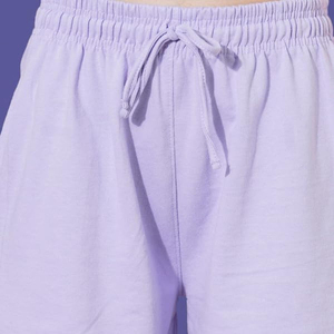 Shorts décontractés pour femmes en molleton 100% coton, très demandés, pour la gym, l'entraînement et la course à pied, à prix abordable - Product Image 4