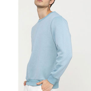 Wholesale Blank Cotton Unisex Fleece <b>Sweatshirt</b> Custom Printed logo Plain Custom Logo And Design Crewneck Men <b>Sweatshirts</b> - Product Image 6