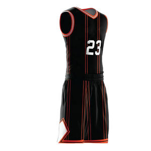 Uniforme de baloncesto duradero, camiseta sin mangas con pantalones cortos, tela deportiva transpirable, material de secado rápido para práctica de baloncesto - Product Image 3