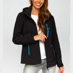Women's Softshell Jackets 2021 Zipper Women's Jackets Custom Logo - Product Image 2
