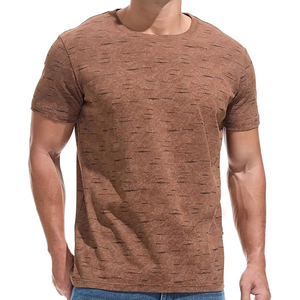 T-shirts décontractés pour hommes grande taille de qualité supérieure, col rond, manches courtes, designs personnalisés, respirants, séchage rapide, disponibles en gros - Product Image 1
