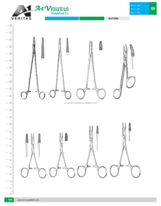 A-1 VERITAS Instrumentos Quirúrgicos Profesionales de Acero Inoxidable para Sutura, Manipulación de Agujas, Cirugía General de Precisión, Juego Reutilizable - Product Image 2