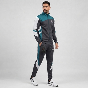 Men Tracksuit Professional Fitness Clothing <b>Lightweight</b> <b>Jacket</b> And Pants Designed For Gym Sessions Morning <b>Runs</b> And Outdoor - Product Image 3