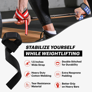 สายรัดข้อมือ Rhino Fitness ไนลอนสีดำ แบบติดตีนตุ๊กแก สำหรับเล่นกีฬากลางแจ้ง ใช้ได้กับผู้ใหญ่ทุกคน เหมาะสำหรับยกน้ำหนัก ออกกำลังกายในยิม - Product Image 5