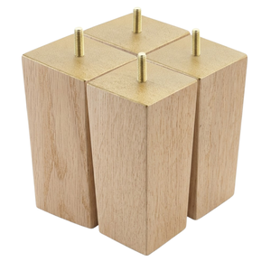 Patas de Muebles de Madera Contemporáneas, Patas de Sofá de Madera Dura de Primera Calidad para Sofá, Sillón, Otomana y Base de Cama - Product Image 1