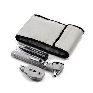 Ensemble d'otoscope et d'ophtalmoscope optique miniatures, pochette de protection, kit d'instruments de diagnostic, examen des oreilles et des yeux, équipement médical portable - Product Image 4