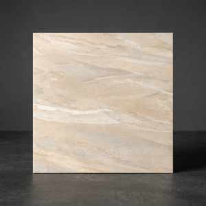Vistaar Volcano Brown 600x600mm 10mm Thick Glossy Antibacterial Porcelain Tiles Rich Brown Stone Effect Digital Interior - Product Image 4