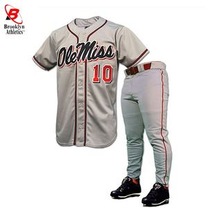 Camisetas de béisbol de sublimación de tinte completo personalizadas para hombres Tallas grandes Nuevos conjuntos de ropa deportiva Transpirable-Pedidos aceptados - Product Image 1