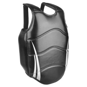 Vêtements de sécurité athlétique en maille respirante et cuir PU, protection thoracique pour l'entraînement et la pratique, protection corporelle durable pour le sport - Product Image 2