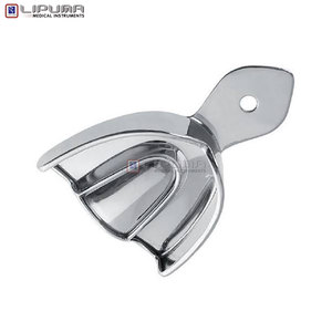 Premium-Qualität Zahnabdrucklöffel mit U5-Kante Perf. (Obereinheit) Größe XS Edelstahl Wiederverwendbar Autoklavierbar Kieferorthopädisch - Product Image 4