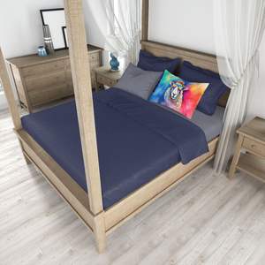 Nuevo ligero Super suave fácil de cuidar ilustraciones decorativas tamaño estándar Hippie Animal oveja funda de almohada - Product Image 4