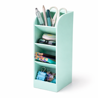 Porte-stylos en plastique, organiseurs en plastique personnalisés pour fournitures de bureau, rangement pour la maison et la cuisine - Léger et durable