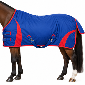 VALNERO INTERNATIONAL VI-HRR-066 Manta Impermeable y Transpirable para Caballos, Relleno de Poliéster, Forro de Algodón 2 - Product Image 6