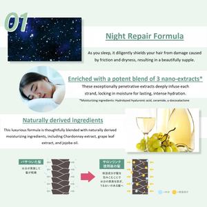 Salon de fabrication japonaise Link Extra Treatment 300ml Chardonnay Scent Wholesale 2025 Repair Silk Protein Curly Amino Cream - Product Image 4