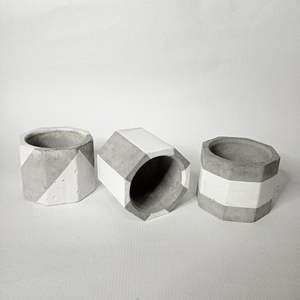 Portavelas de Concreto Premium TCE Hecho a Mano para Decoración del Hogar, Centro de Mesa, Hotel, Restaurante, Regalo y Decoración de Interiores - Product Image 3