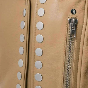 Unique Hot Selling Design <b>Women</b> Genuine Leather <b>Jacket</b> Solid <b>Women</b> <b>Jackets</b> Lightweight Breathable Comfortable Fashion Outerwear - Product Image 5