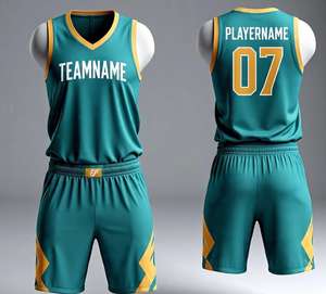 ชุดบาสเก็ตบอลดีไซน์ล่าสุดปี 2026 ชุดบาสเก็ตบอลสั่งทำพิเศษ ชุดกีฬา ชุดบาสเก็ตบอลแขนกุดสำหรับผู้ชาย - Product Image 5