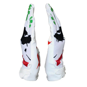 Guantes Profesionales de Fútbol Americano con Palma Adhesiva, Guantes de Alto Rendimiento, Logotipo Personalizado, Servicio OEM, Proveedor de Exportación - Product Image 2