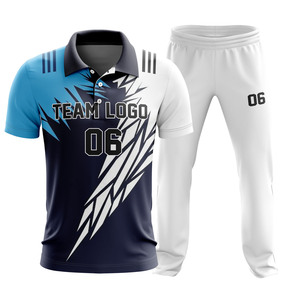 Customized Professional Cricket Jersey Price Sublimation T-Shirts Uniform Custom Jersey Cricket <b>Maker</b> - Product Image 5