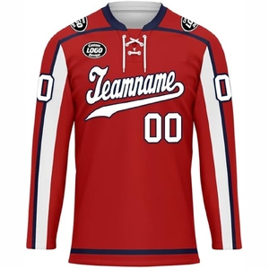 Jersey de Hockey sobre Hielo Deportivo Personalizado, Diseño de Sublimación Premium para Clubes, Escuelas y Equipos - Product Image 2