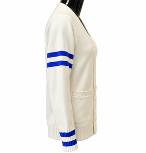 เสื้อสเวตเตอร์คอวี Zeta Phi Beta สำหรับชมรม/สมาคม/โรงเรียน/วิทยาลัย/มหาวิทยาลัย  คาร์ดิแกนถักลายโลโก้สำหรับทุกเพศ - Product Image 3