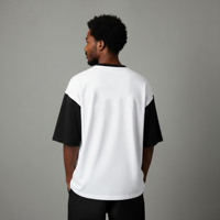 T-shirt pour homme de qualité supérieure 100% coton, logo imprimé personnalisé, lettres, tissu peigné, été, décontracté, respirant, écologique, séchage rapide