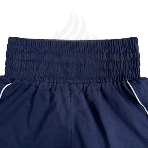 กางเกงชกมวย MMA BJJ สำหรับผู้ชาย พิมพ์ลายแบบซับลิเมชั่นบนผ้าโพลีเอสเตอร์ สำหรับฝึกซ้อมและแข่งขันมวยไทย คิกบ็อกซิ่ง และกีฬาต่อสู้อื่นๆ - Product Image 3