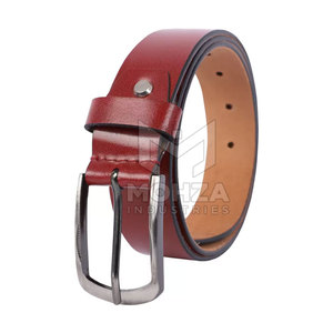 Ceinture de baseball professionnelle en cuir de vachette à boucle ardillon, légère, respirante et durable, pour homme – Prix de gros - Product Image 3