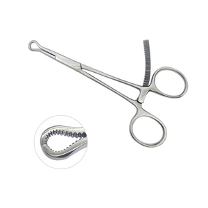High Quality Mini Bone Holding <b>Clamp</b> Forceps Stainless Steel Veterinary Orthopedic Instruments Pets Manual Power Source Satin - Product Image 4