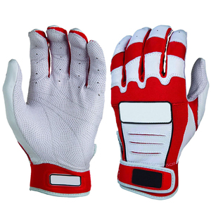 OEM Service Unisex Batting Gloves Comfortable Durable Fit Velcro Wristband Strong Hand Grip Baseball Training Wear Batting Glove - Product Image 1