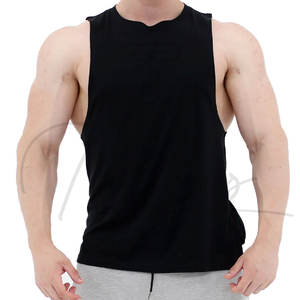 Débardeurs sans manches personnalisés pour hommes, très demandés, 100 % coton, séchage rapide, respirants, écologiques, pour la musculation, la gym et l'entraînement - Product Image 2