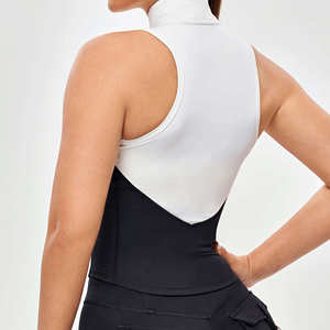 New Arrival Women 1 Piece Solid Breathable Yoga Outfit Set High Waisted Stretchy Contour Fit for Gym & Outdoor Fitness - Product Image 3