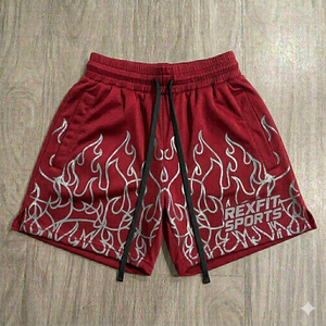 Rexfit Sports, fabricant de vêtements de sport de haute qualité, shorts sur mesure, design personnalisé, vêtements de sport pour hommes, streetwear, shorts de basket-ball - Product Image 3