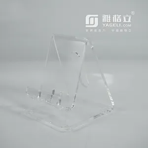 New Arrival Acrylic Cell Phone Store Fixtures Display Stand For Daily Use On Desk