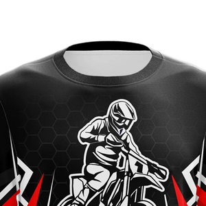 Jersey de Motocross de Manga Larga con Estampado Personalizado de Diferentes Colores, de Alta Calidad para Hombre, Más Vendido, Servicio OEM - Product Image 5