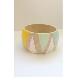 Traditional Festive Wear Eco-Friendly <b>Indian</b> Wooden Hand-Painted <b>Bangles</b> Natural Material Jewelry RR ENTERPRISES - Product Image 1