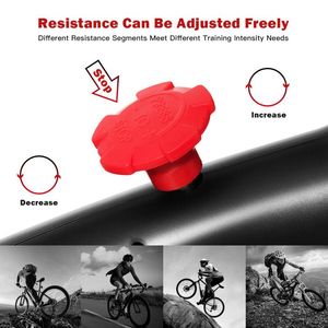 Cyclette Pieghevole Mini con Volano da 20 Libbre, Trasmissione a Cinghia Silenziosa, Resistenza Regolabile per Palestra Domestica e Fitness - Product Image 4