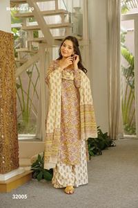 Best Quality Cambric Cotton with Digital Print Short <b>Kurti</b>-Farshi Salwar-Dupatta Collection Online Shopping India <b>Woman</b> Fashion - Product Image 5