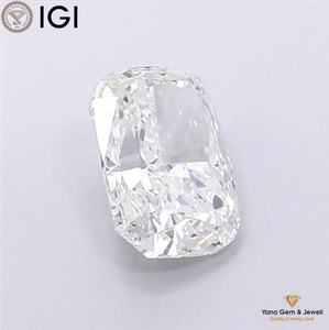 Diamant de laboratoire CVD de 2,00 carats, forme coussin, couleur E, clarté VVS2, certifié IGI, idéal pour une bague de fiançailles - Product Image 6