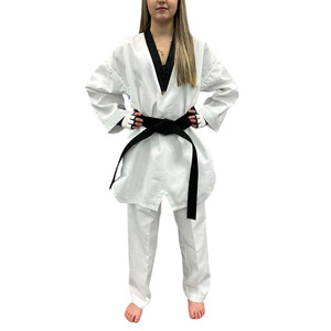 Uniforme de Taekwondo Poomsae en Polyester Léger de Haute Qualité Chenqi OEM pour Adultes, Modèle T-3 Taille M, Style Arts Martiaux - Product Image 3