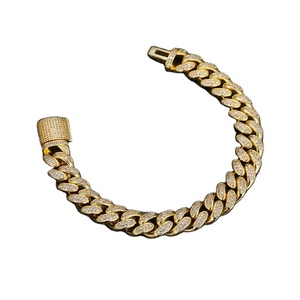 Premium Quality Cuban Link <b>Chain</b> Latest Design VVS Moissanite Diamond <b>Chains</b> Necklaces Hip Hop Necklace for <b>Men</b> and Women - Product Image 6