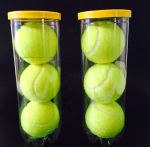 Balles de sport de haute qualité en gros, balles de tennis jaunes à haute élasticité, personnalisées pour l'entraînement et les matchs - Product Image 2