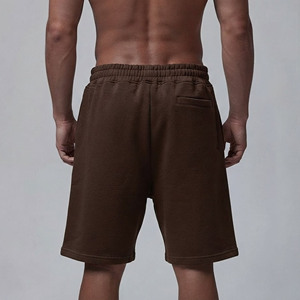 Shorts de jogging pour hommes en coton 100% premium, logo imprimé personnalisé, respirant, séchage rapide, confortable - Product Image 5
