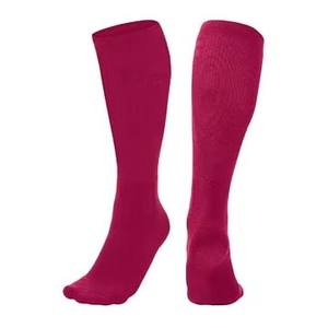 Chaussettes de football montantes de haute qualité, chaussettes de compression extensibles, couleur personnalisée, semelle antibactérienne, respirantes, pour école et club - Product Image 1