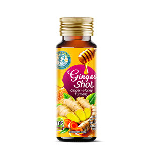 Vinut Trust Shot de Gingembre Miel Curcuma 50ml Bouteille en Verre Naturel NFC Boisson Herbal Stimulante Immunitaire Fournisseur Exportateur en Gros - Product Image 1