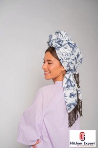 Pañuelos Cuadrados Estampados Elegantes, Tela Ligera y Suave, Accesorios de Moda para Mujer, Fabricante y Proveedor OEM Personalizado al por Mayor - Product Image 5