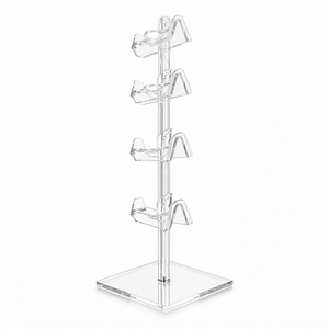 Acrylic Sunglass <b>Display</b> Stand Clear Multi Level Eyewear <b>Display</b> Rack for Optical Shop Retail Counter Fashion Store <b>Display</b> - Product Image 4