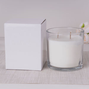 Emballage personnalisé avec logo de marque, étiquette privée, huiles parfumées 100% biologiques respectueuses de l'environnement, pot en verre, bougies parfumées de luxe - Product Image 6
