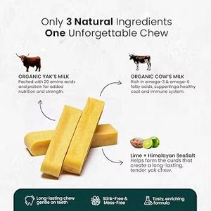 Masticables de Queso de Leche de Yak del Himalaya Premium para Perros, Huesos Dentales Duros, Alto Contenido de Calcio, Ingredientes Naturales, Calidad de Exportación, OEM - Product Image 5